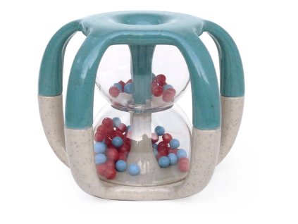 TOLO hrkálka s úchytom BIO – senzorická hračka pre bábätká