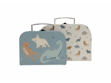 Jollein detský kufrík Roarsome – sada 2 ks, predná strana