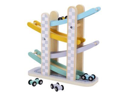 drevena autodráha pre deti