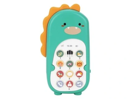 detsky telefon dinosaurus zeleny
