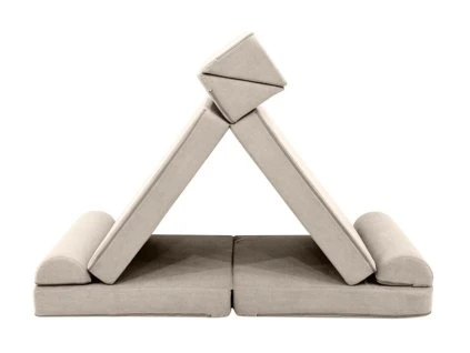 detska pohovka s bunkerom bezova