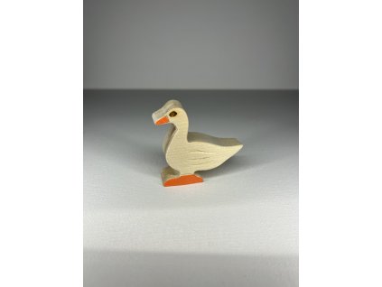 Drevená hus – malá figúrka pre deti