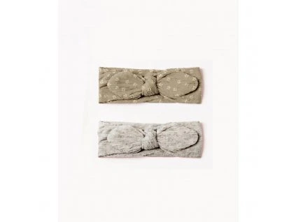 Textilné čelenky Daisies - dvojbalenie