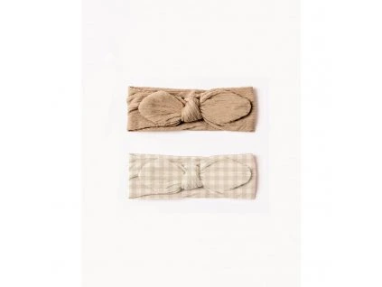 Textilné čelenky Squares - dvojbalenie