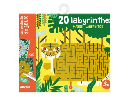 AUZOU 20 mini hier a aktivít s fixkou – džungľa, balenie