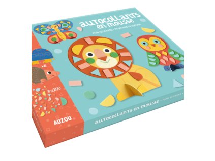 AUZOU 3D modely zvieratká – kreatívna sada, balenie