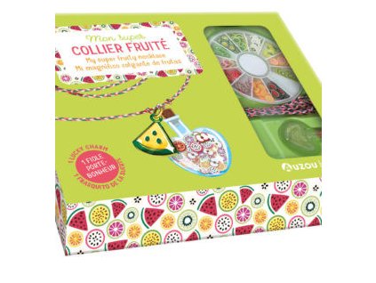 AUZOU DIY môj super ovocný náhrdelník – kreatívna sada, balenie