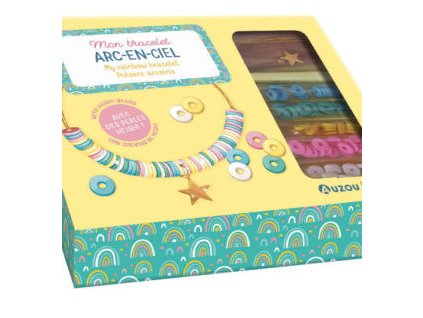 AUZOU DIY môj dúhový náramok – kreatívna sada, balenie
