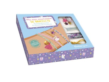 AUZOU DIY Trendy náramky – kreatívna sada na výrobu moderných náramkov pre deti