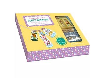 AUZOU DIY Náhrdelník šťastia vo fľaštičkách – kreatívna sada v balení