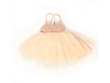 Detské tutu šaty Blush na ramienkach – detail produktu