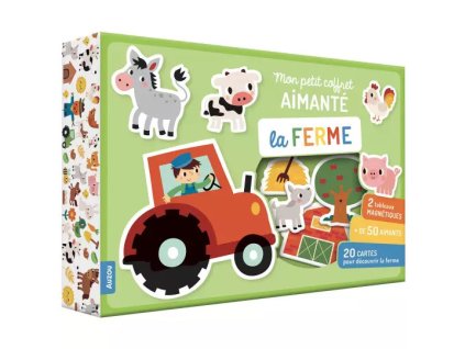 AUZOU Magnetický box na hranie FARMA