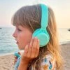 Bezdrôtové detské slúchadlá Pastel Mint Lalarma  Bezpečné Bluetooth slúchadlá pre deti s limitom 85 dB