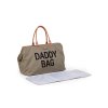 Daddy Bag Big Canvas Khaki s prebaľovacou podložkou