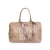 Prebaľovacia taška Mommy Bag Puffered Beige – detail dizajnu