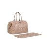 Prebaľovacia taška Mommy Bag Puffered Beige s prebaľovacou podložkou