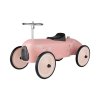 Odrážadlo Little Dutch Retro Auto Pink z mierneho uhlového pohľadu