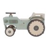 Odrážadlo traktor Little Dutch Farma z profilu – zelený dizajn