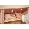 Detail interiéru domčeka pre bábiky Little Dutch – spálňa