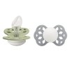 BIBS Infinity anatomický silikónový cumlík Sage Nočný a Cloud Nočný – produktová fotografia