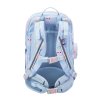 Ergonomická školská taška Frii of Norway Easy 22L Mermaid Light Blue – zadná strana s popruhmi