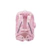 Ergonomická školská taška Frii of Norway Expand 20–25L Unicorn Pink – zadná strana s popruhmi
