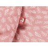 Detail bavlnených obliečok Jollein – jemný vzor a šitie