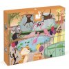 Dotykové puzzle s motívom zoologickej záhrady v darčekovej krabici