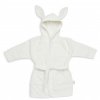 Jollein detský župan s uškami – biela farba