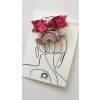 Sponky do vlasov 2 ks RASPBERRY RAINBOW