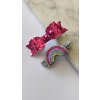 Sponky do vlasov 2 ks RASPBERRY RAINBOW