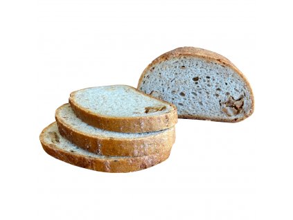 8 chléb škvarkový, krájený 550g