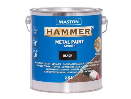 PAINT MASTON HAMMER  Paint Hammer Hammered Silver 2,5l (Objem  2,5l)