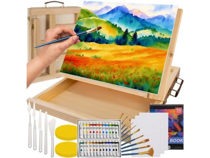 Umělecká sada v kufříku 3v1