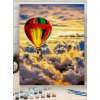 Malování podle čísel, vypnuté plátno na rám - Balón