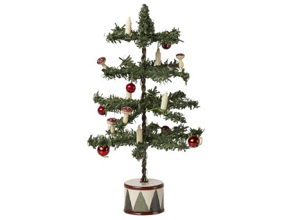 Maileg vánoční stromek se svíčkami pro myšky - SVÍTÍCÍ