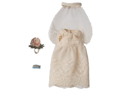 Maileg obleček pro myšku nevěstu