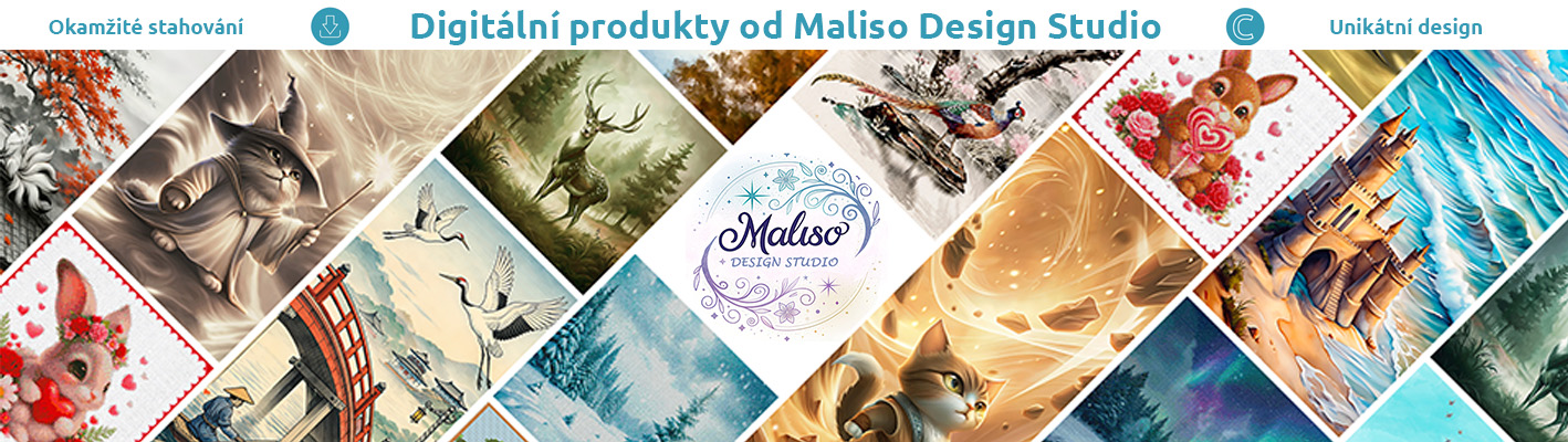 Digitální produkty od Maliso Design Studio