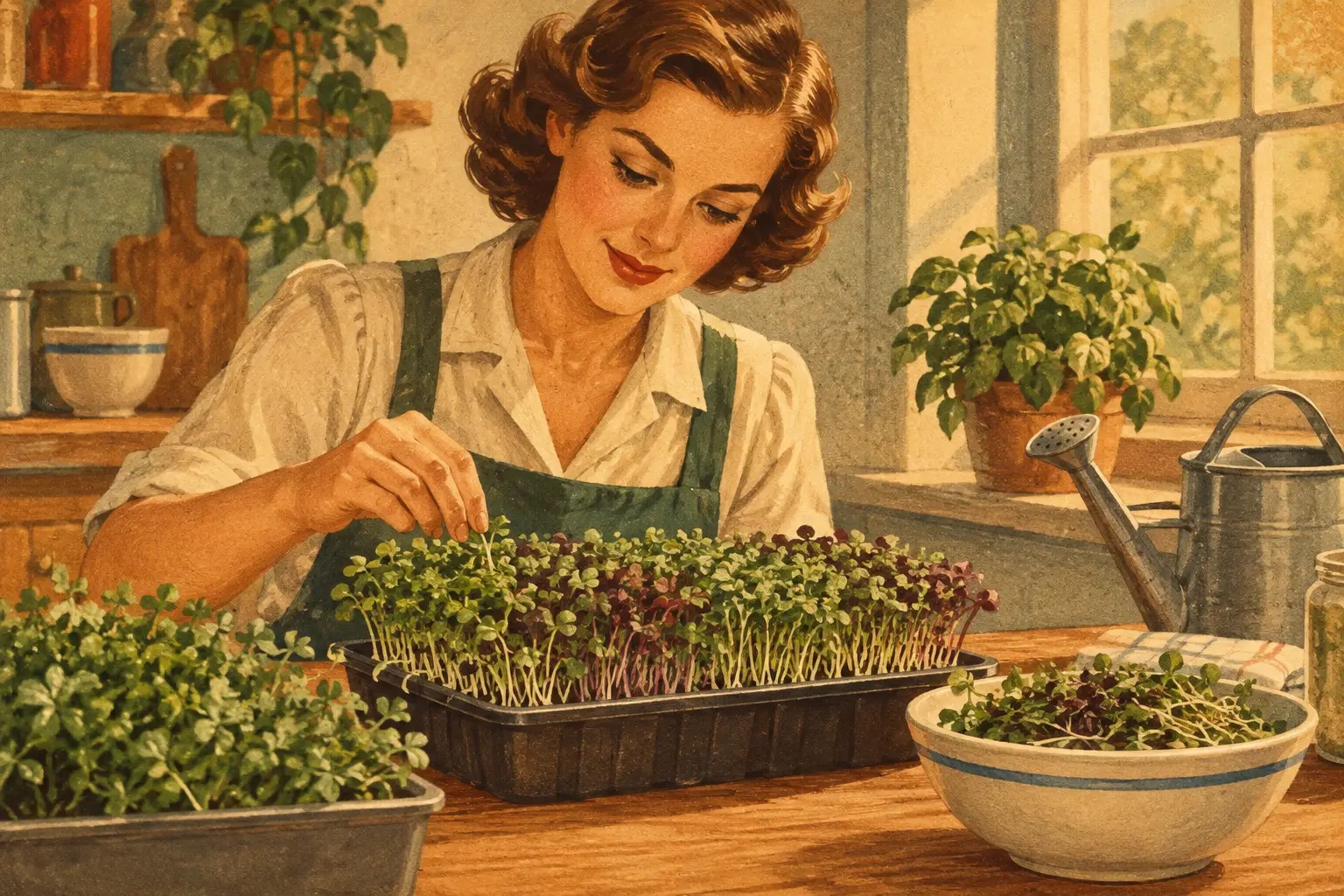 Microgreens pro začátečníky bez zbytečných chyb