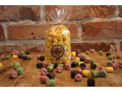 Marshmallow obalované v čokoládě - Mango