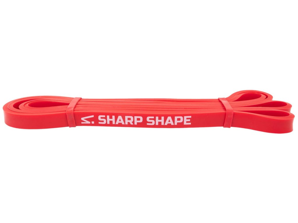 Sharp Shape Resistance rubber 13 mm red