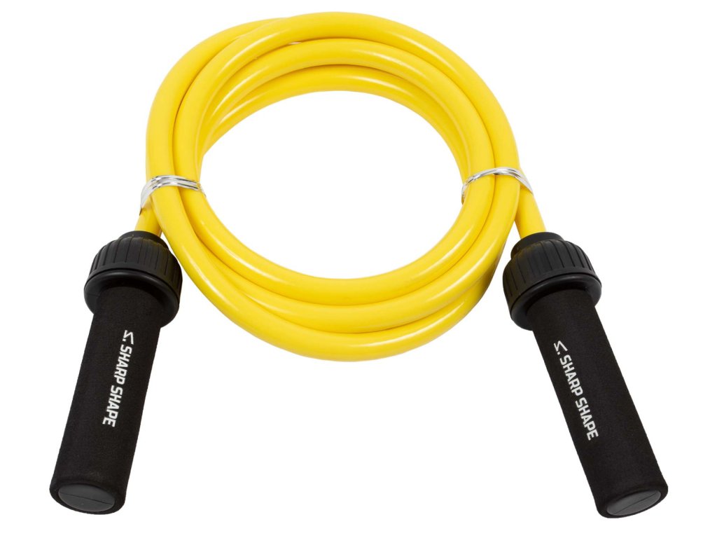 Sharp Shape Weighted jump rope 700 g yellow