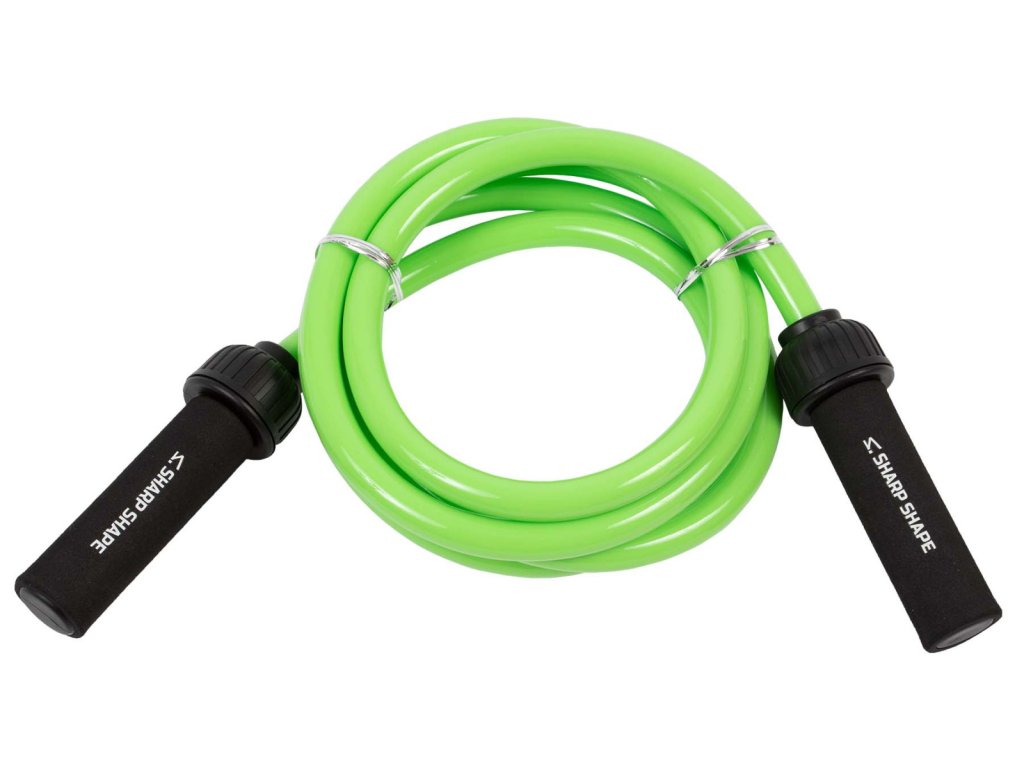 Sharp Shape Weighted jump rope 1000 g green