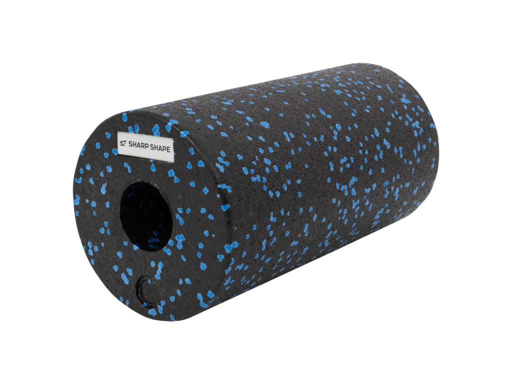 Sharp Shape masážní válec Foam roller 30 cm, modro-černá barva
