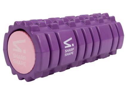 Sharp Shape Válec na cvičení Roller 2v1 fialový