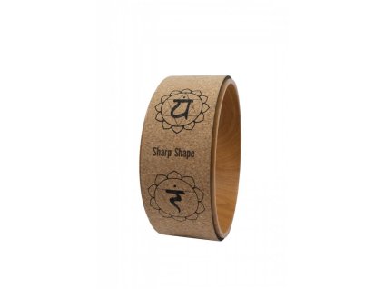 Sharp Shape Cork yoga wheel Mantra