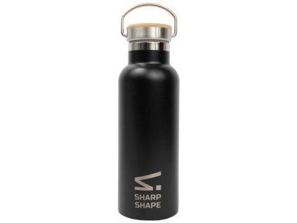 Sharp Shape Nerezová fľaša 500 ml čierna