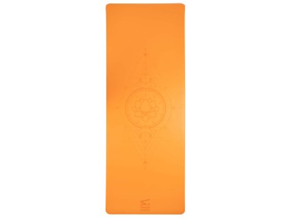 Sharp Shape Mata do jogi PU Dream pomarańczowa