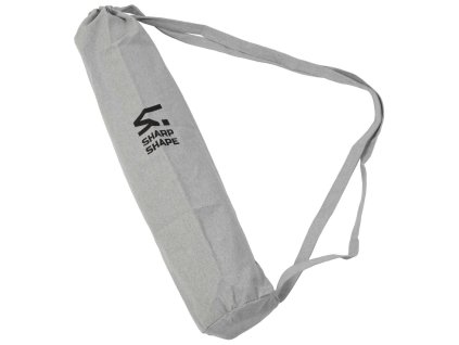 Sharp Shape Canvas Yogamattentasche, grau