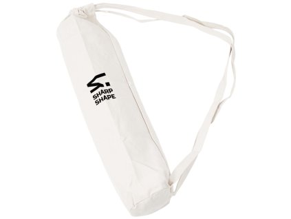 Sharp Shape Canvas yoga mat bag white